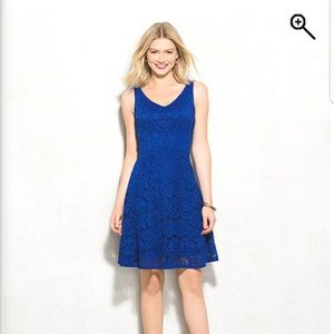 Cocktail Dress - Lace Fit and Flare