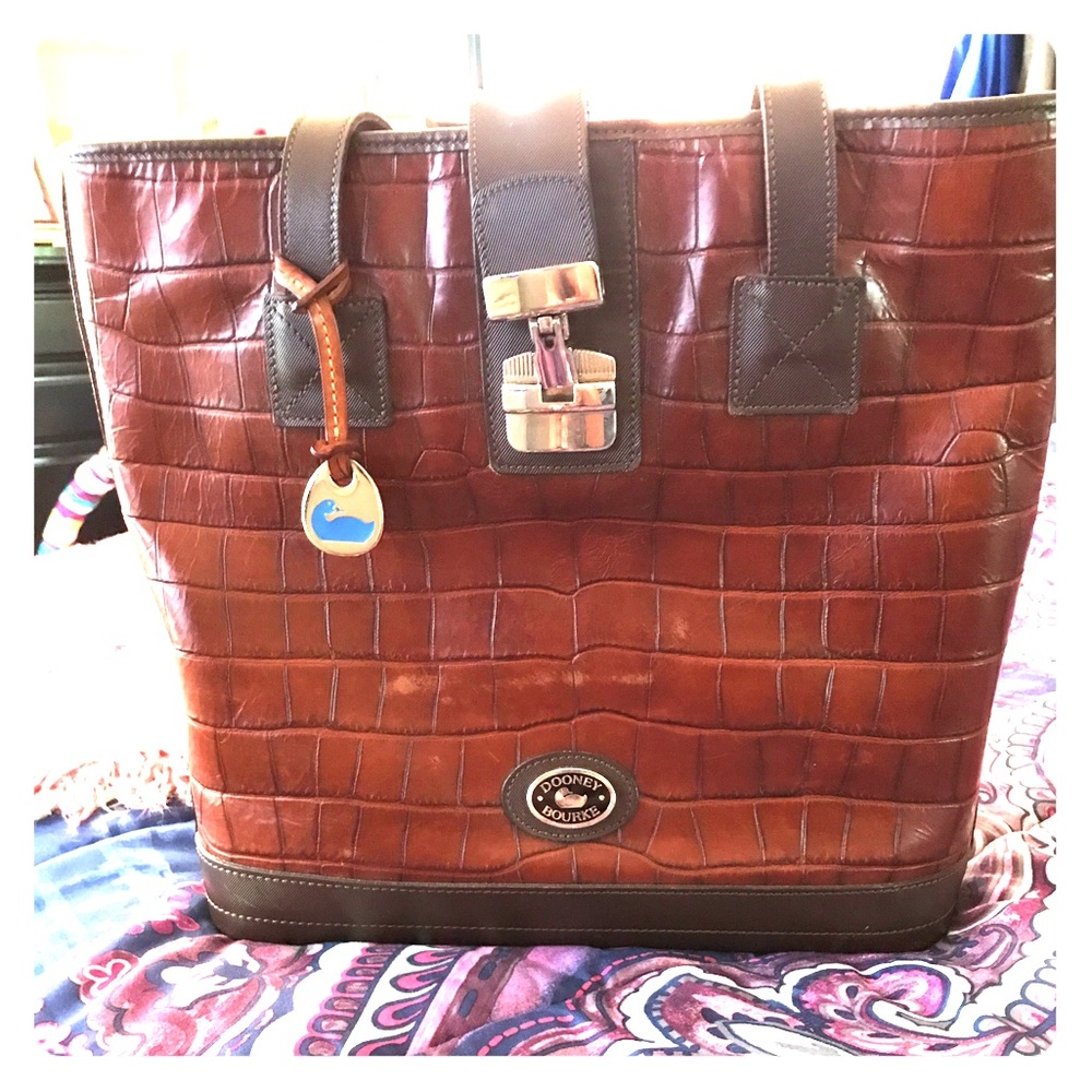 Dooney and Bourke vintage and rare large tote