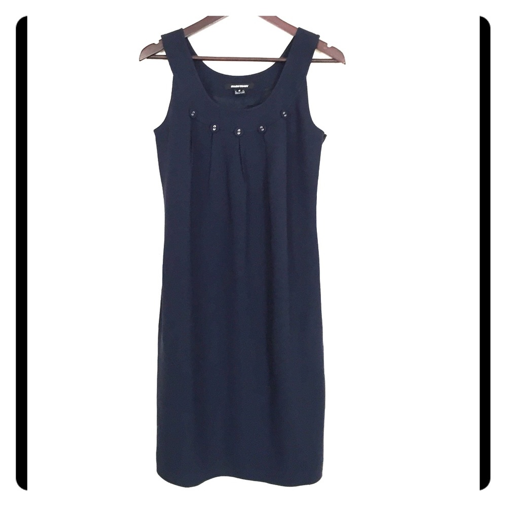 Ellen Tracy Sheath Dress in Navy