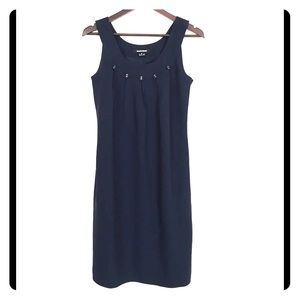 Ellen Tracy Sheath Dress in Navy