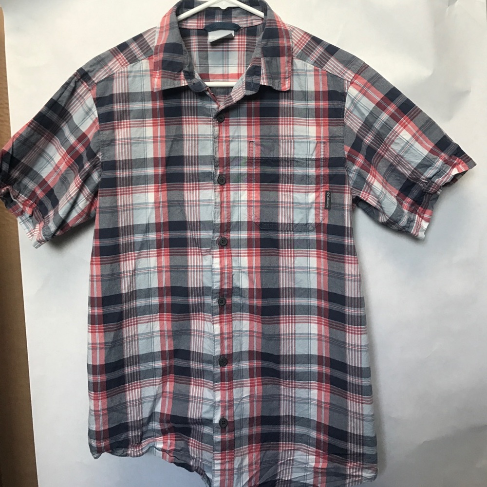 Columbia button down shirt size small