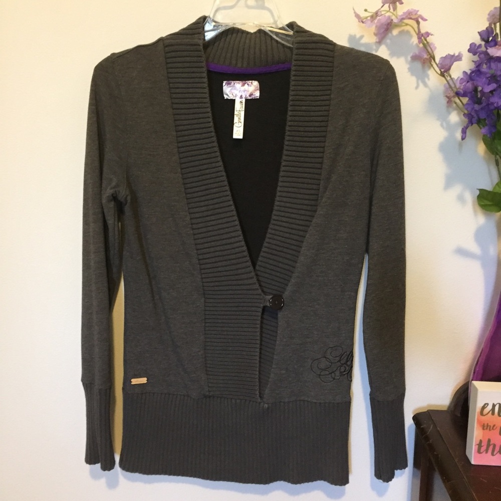 Gentle Fawn Gray Sweater