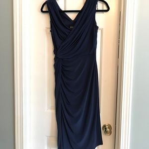 Dark blue cocktail dress