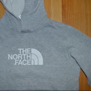 Grey North Face sweatshirt