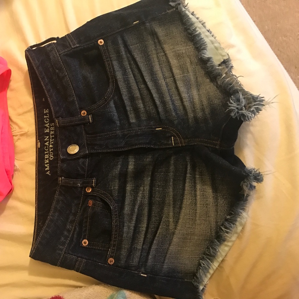 American Eagle Hi-Rise Festival Shorts