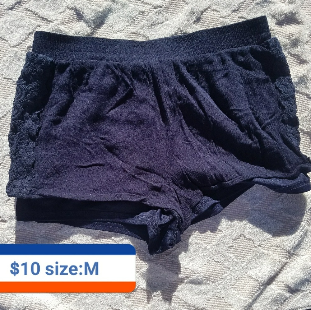 Navy blue shorts