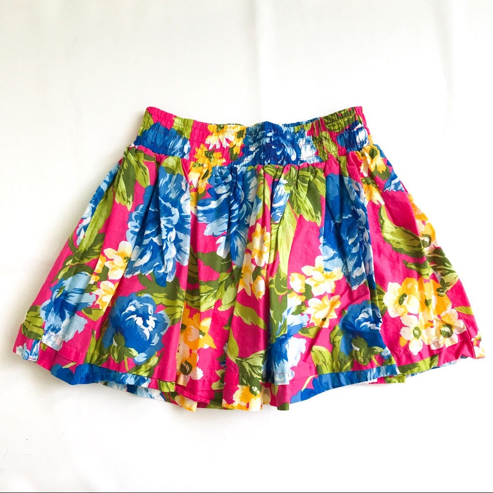 Abercrombie & Fitch sweet floral print skirt