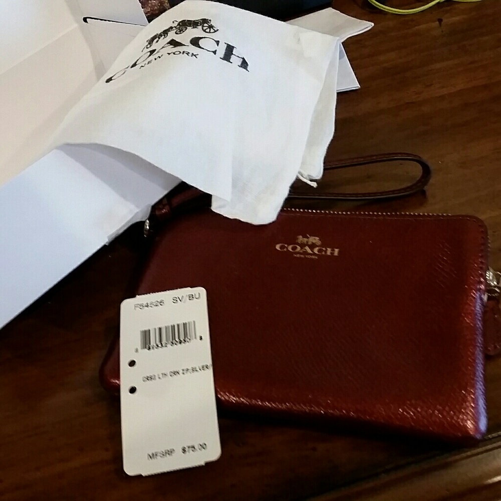 Brand new coach wristlet