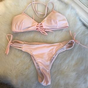 CLOSET CLOSEOUT Baby pink bikini