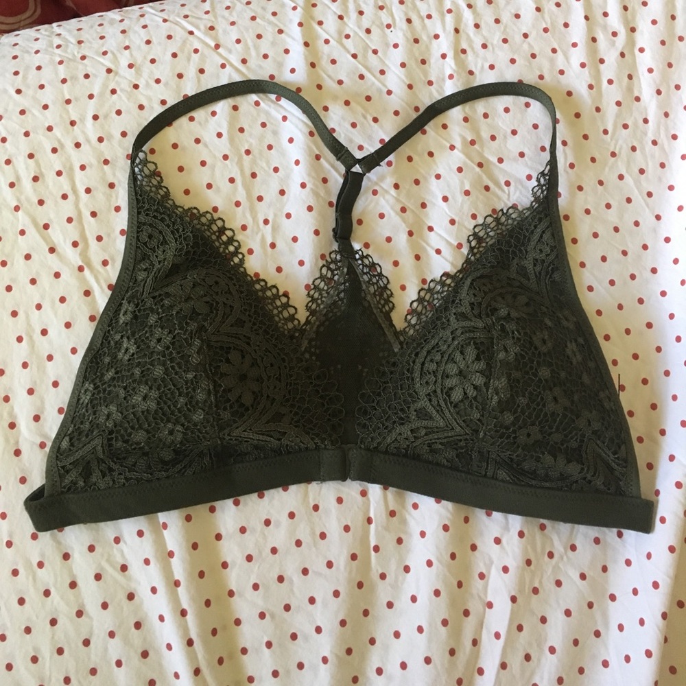 Victoria's Secret olive green bralette