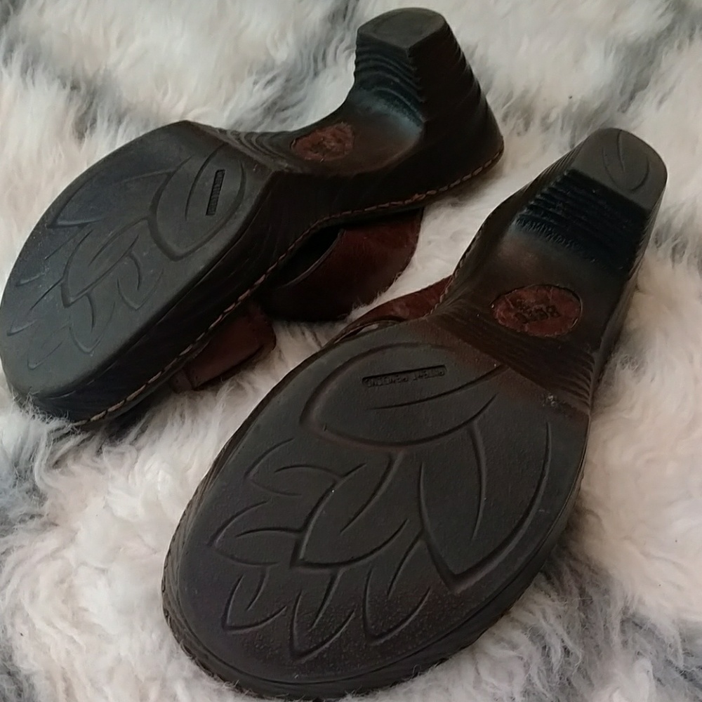 Born brand, gently worn leather sandals, 9 - Picture 4 of 4