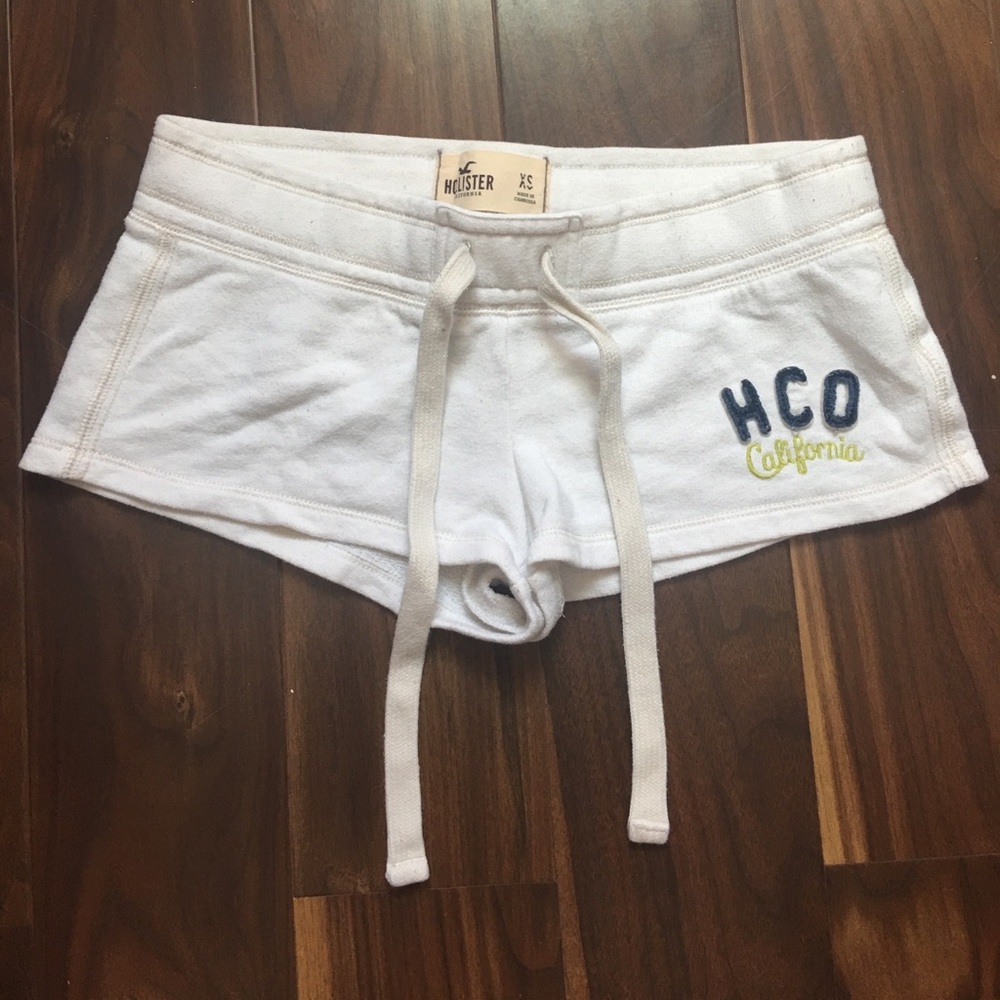 Hollister White Shorts