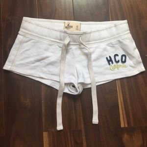 Hollister White Shorts