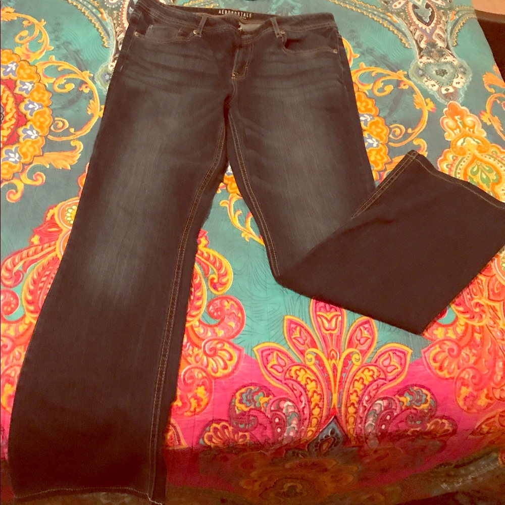 Aeropostale Bootcut Dark Wash Denim size 10 reg
