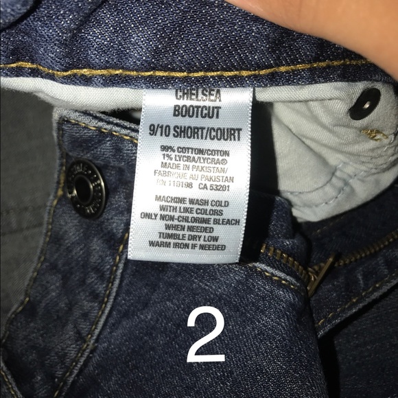Aeropostale Chelsea Bootcut Jeans size 9/10 short - Picture 2 of 3