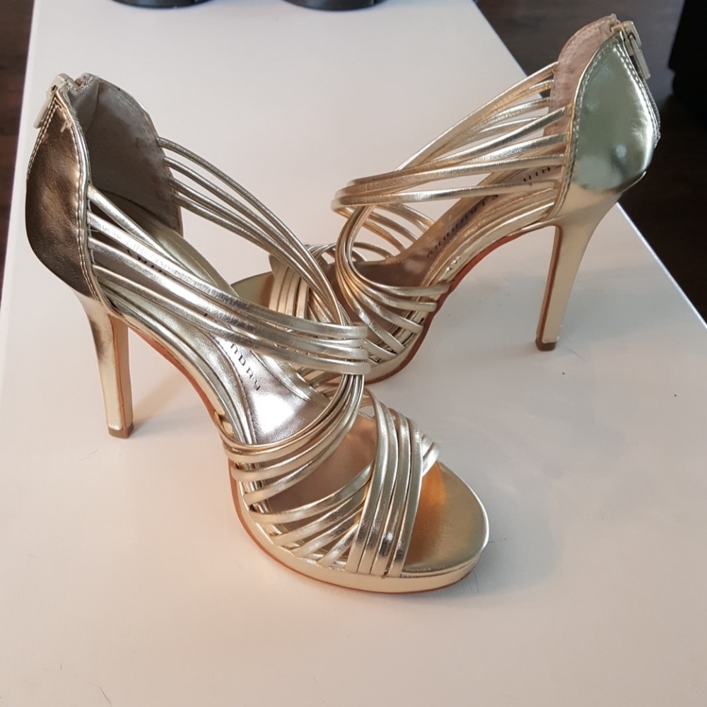 Chinese Laundry Gold Heels