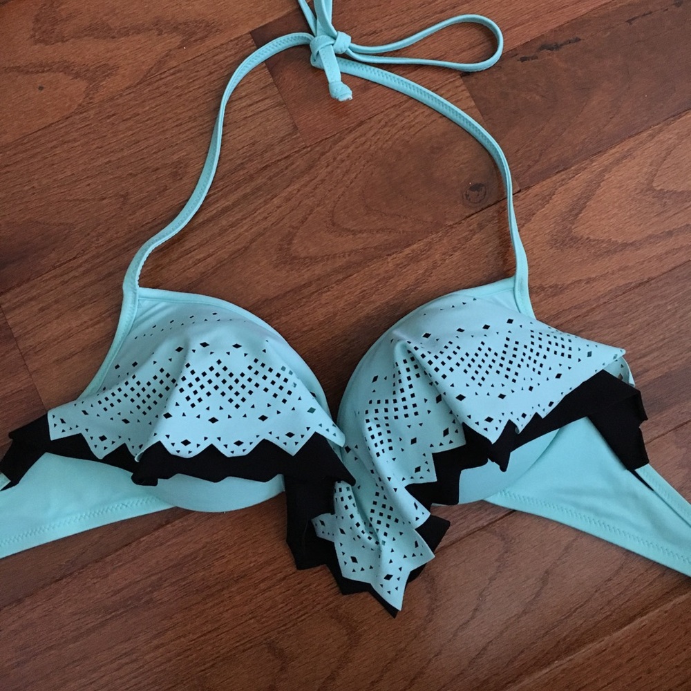 PINK Push Up Swim Top