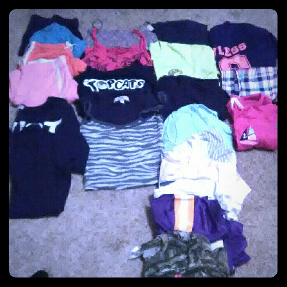 Tops and cotton shirts