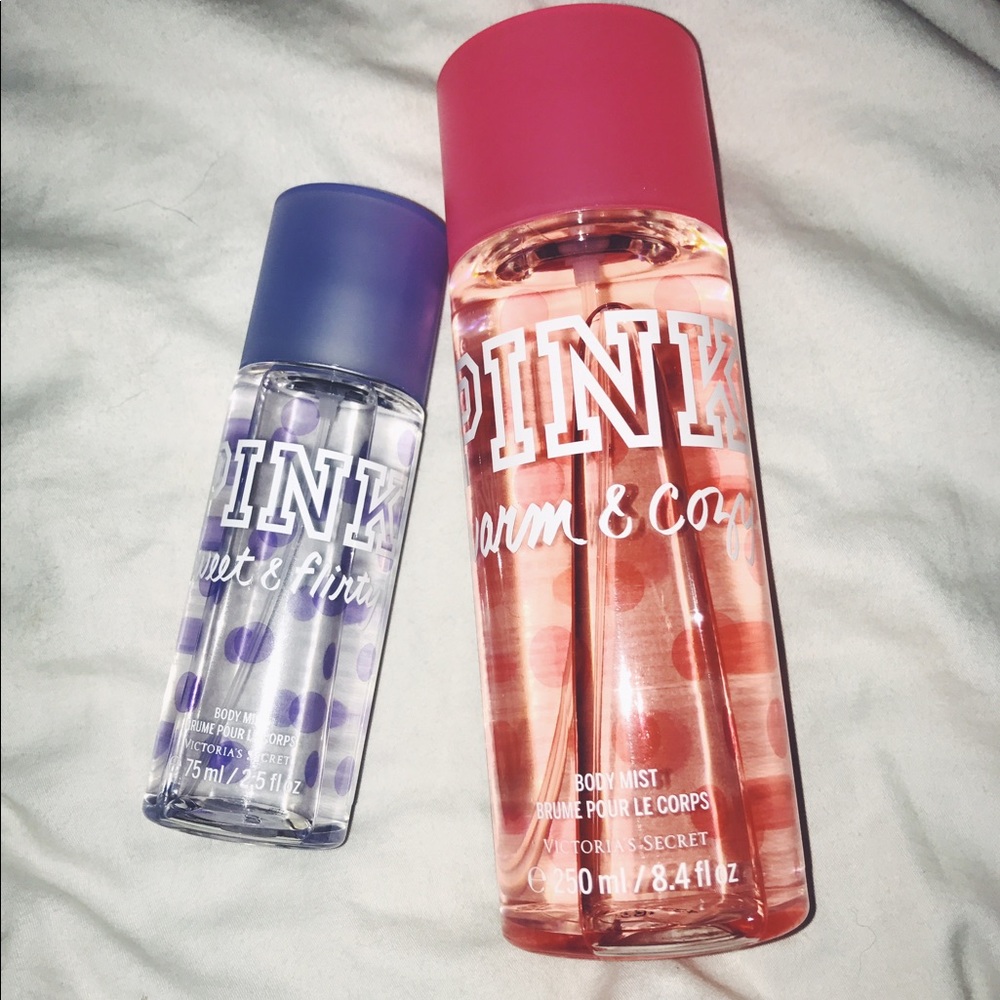 ❤️PINK perfume 2 bottle set!❤️