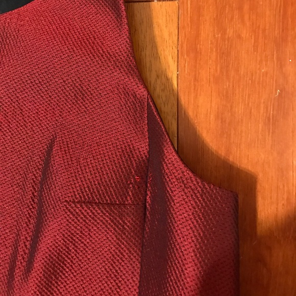 NWT Anthropologie Crop Top in Holiday Red, Sz 2 - Picture 4 of 4