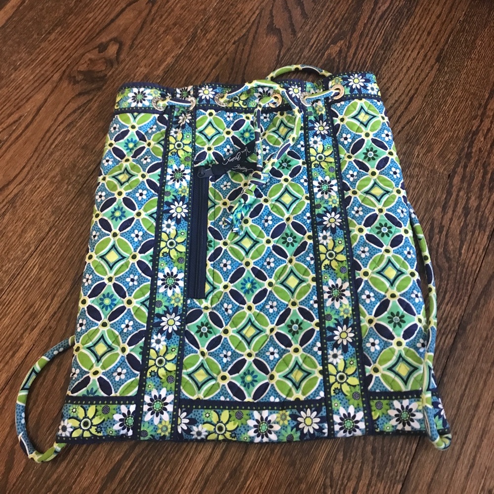 Vera Bradley Cinch book bag