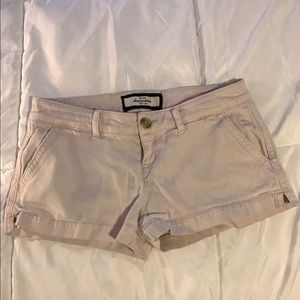 Khaki Abercrombie Kids shorts