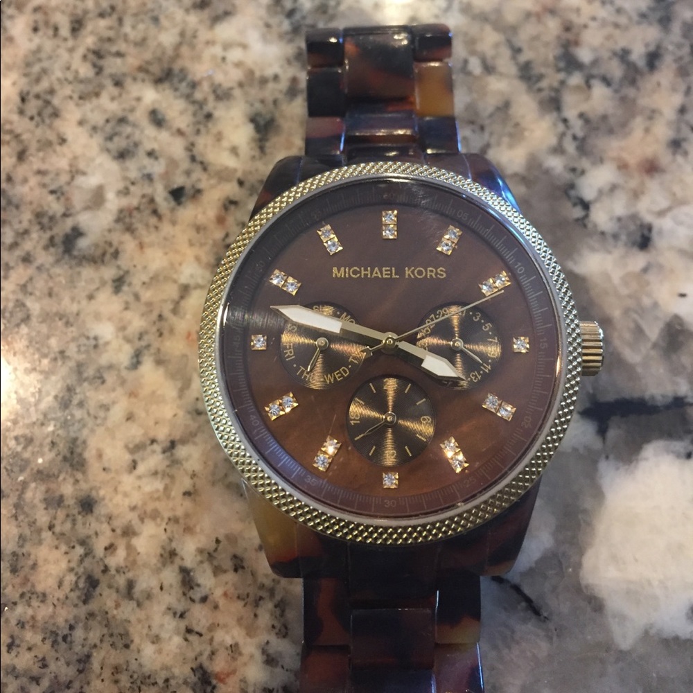 Michael Kors Ladies' Tortoise shell Watch