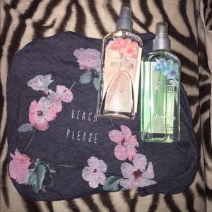 Hollister Cover Up and Perfume Bundle