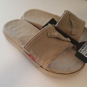 Custom-made Levi Denim Slides