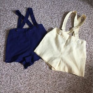18 Month Navy and Yellow Outfits
