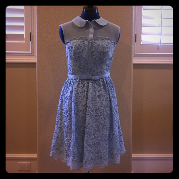 Ted Baker London Dresses & Skirts - Ted Baker light blue lace dress