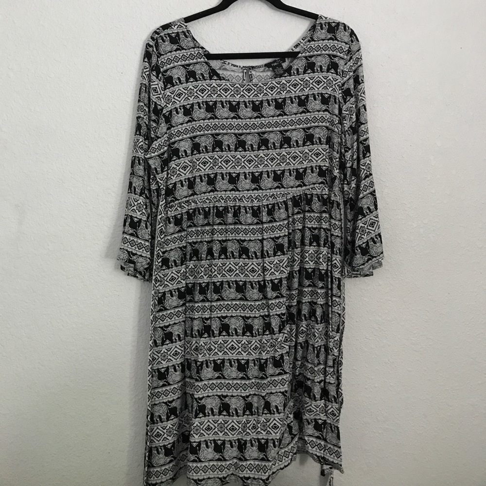 Patterned dress