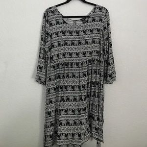 Patterned dress