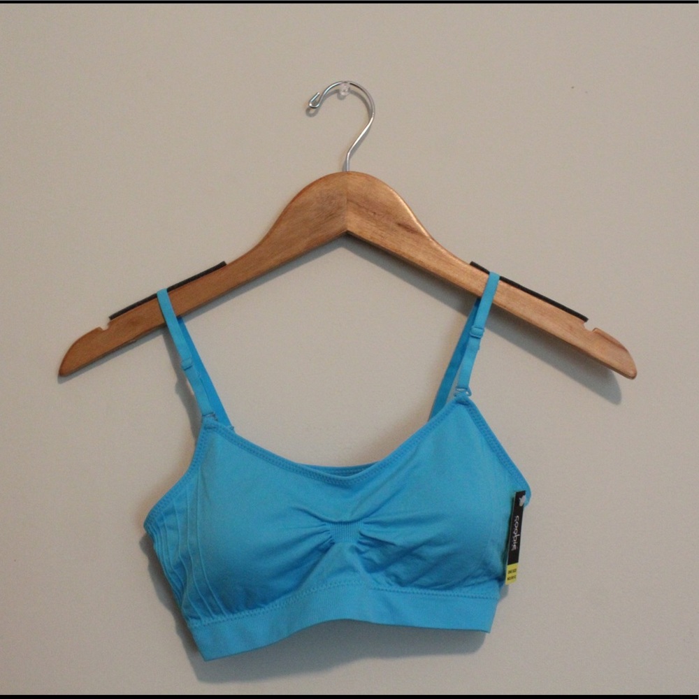 Coobie Turquoise Bandeau Bralette