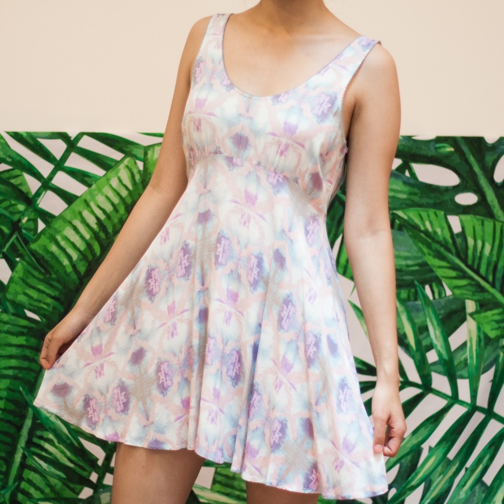 Free people tie dye breezy tank dress