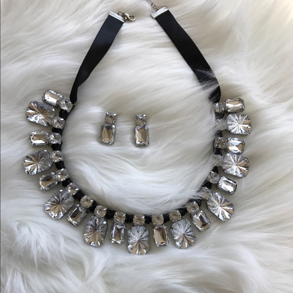 💕Necklace with earrings and bracelet