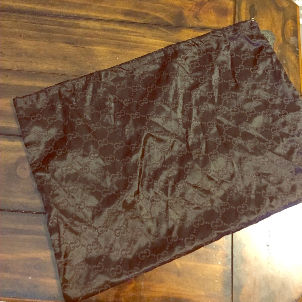 Authentic GUCCI drawstring dust bag