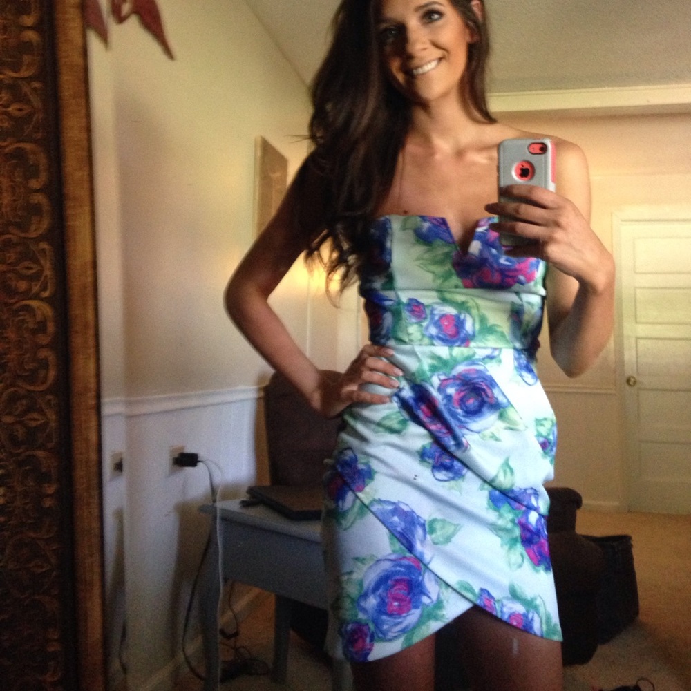 Small floral dress
