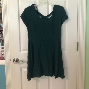 Green summer dress