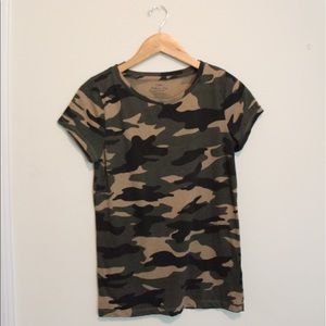 J. Crew Camo tee