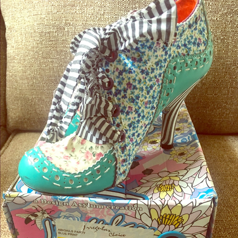 Irregular Choice Abigails Party heels!! Fun!!