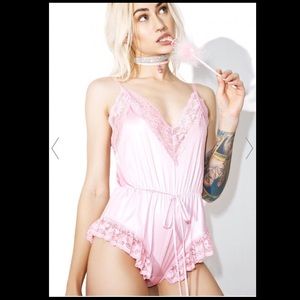 Sugar Thrillz Lace Romper