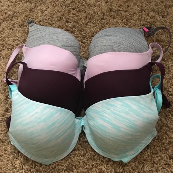 Bundle of Four Pink Brand Bras - Picture 1 of 4