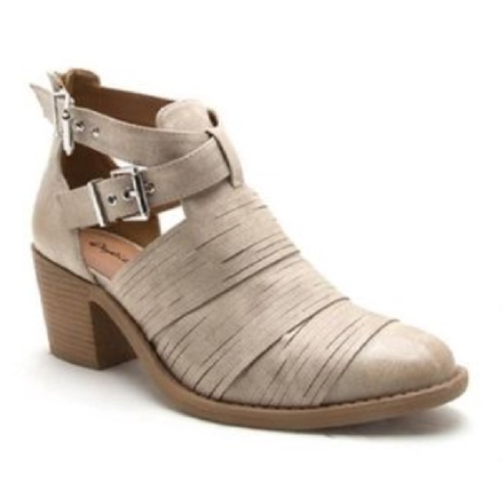 DISTRESSED STONE ANKLE BOOTIES - Picture 4 of 4