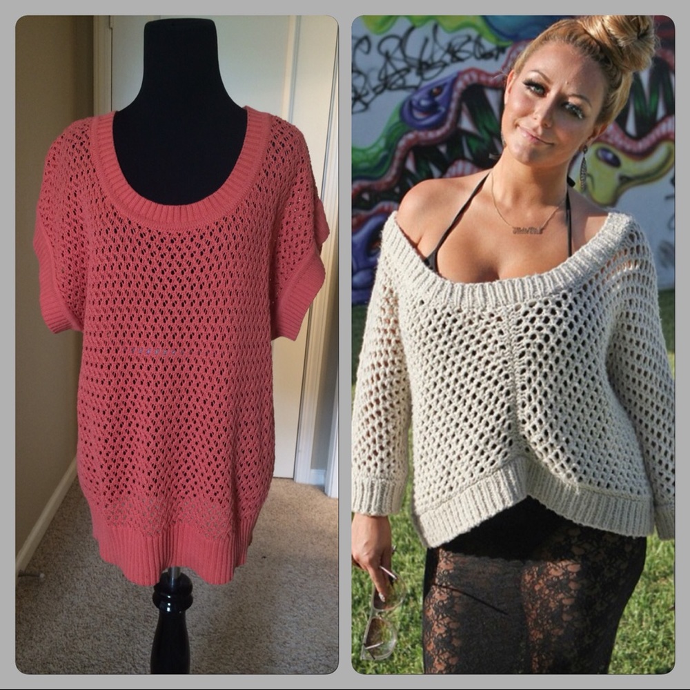 FOSSIL light chunky sweater