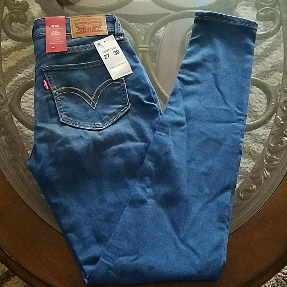 LEVIS SUPER SKINNY DENIM