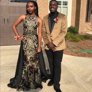 Size 2 Terani Couture Evening/Prom Dress 1712E3648