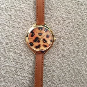 Michael Kors Slim Runway Cheetah Wrap Watch MK2327