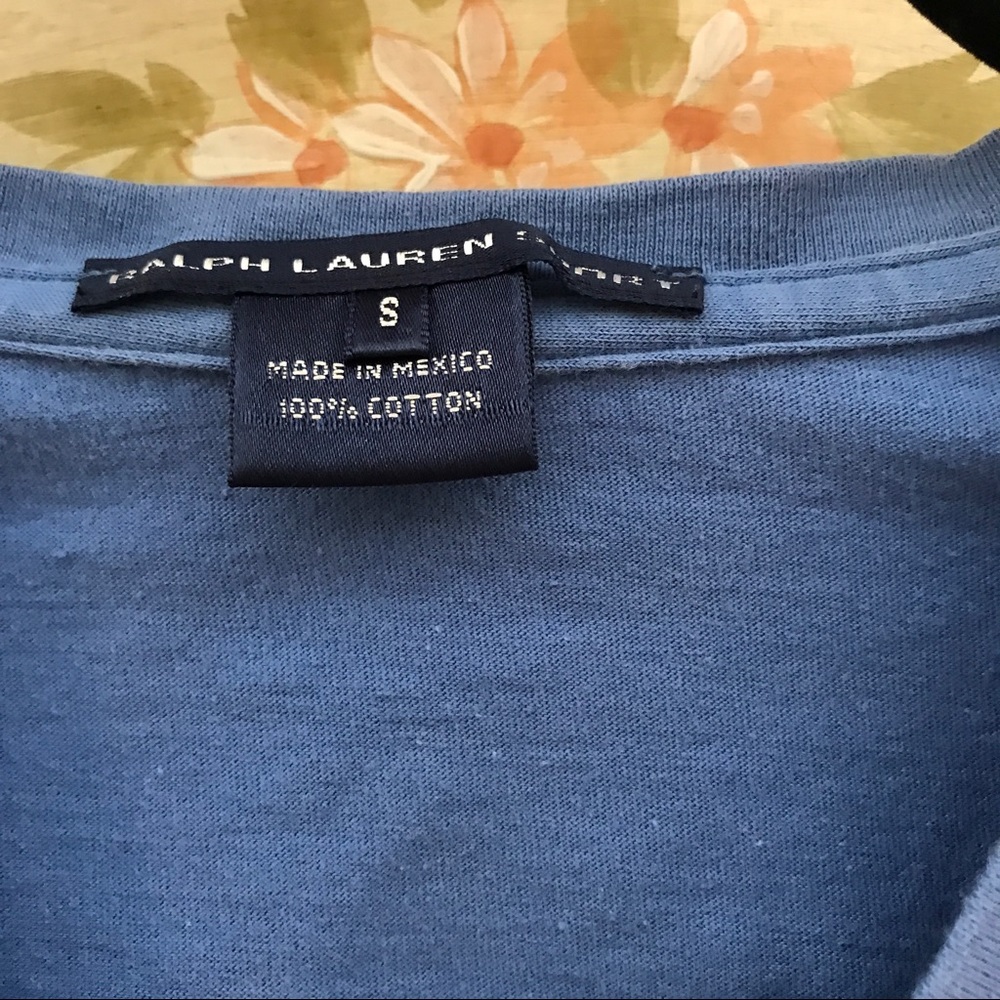 💙💛Ralph Lauren Sport T-Shirt Size Small💙💛 - Picture 3 of 4