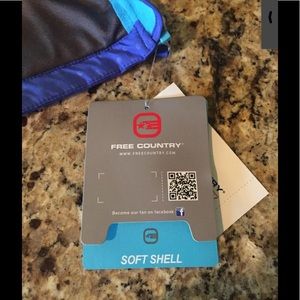 Free country rain/ fleece jacket